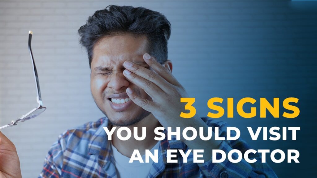 Global eye Hospital Hyderabad India Blogs - 3 signs you should visit an eye doctor