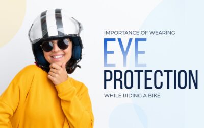 Banner image of Eye protection while riding a bike blog | Global Eye Hospital