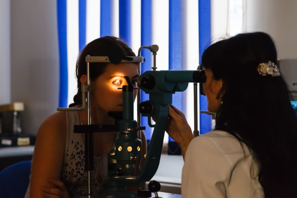 vision screening  by an ophthalmologist - What are the effects of Keratoconus And what is the treatment for Keratoconus - Global Eye Hospital